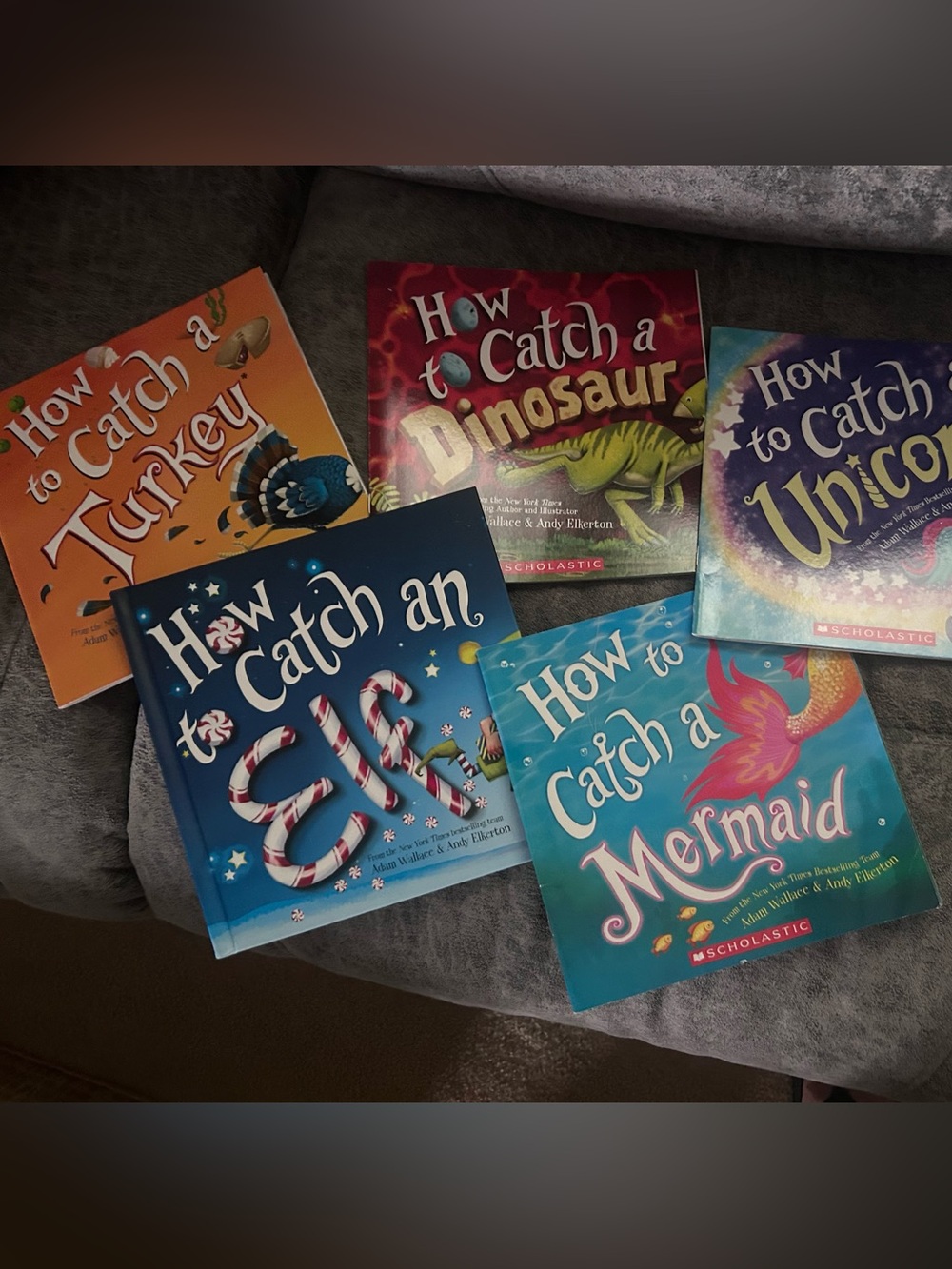 How to catch books… 5 all together